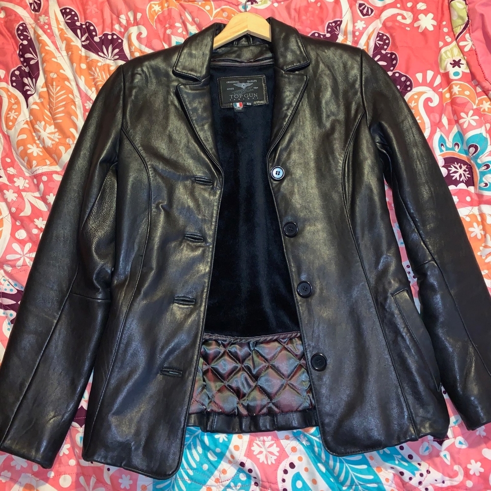 Top Gun Leather Jacket